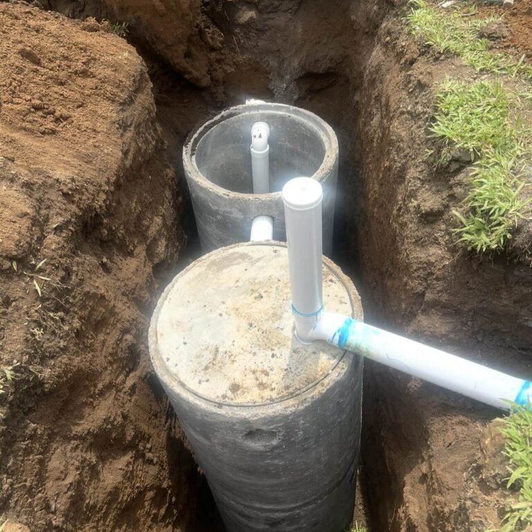 Construcción de drenajes