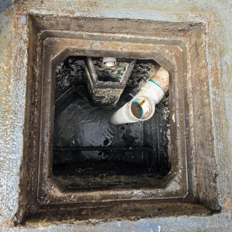 Limpieza de trampas de grasa